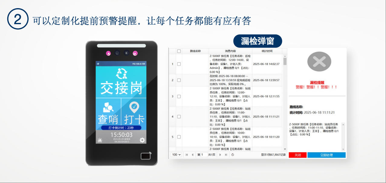 前崗查哨系統方案